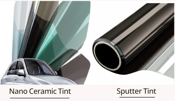 Nano ceramic tint & Sputter tint apply Heat Rejection