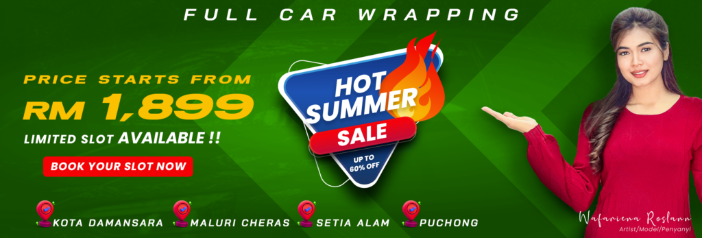 KL tint Studio hot summer sale wrapping package